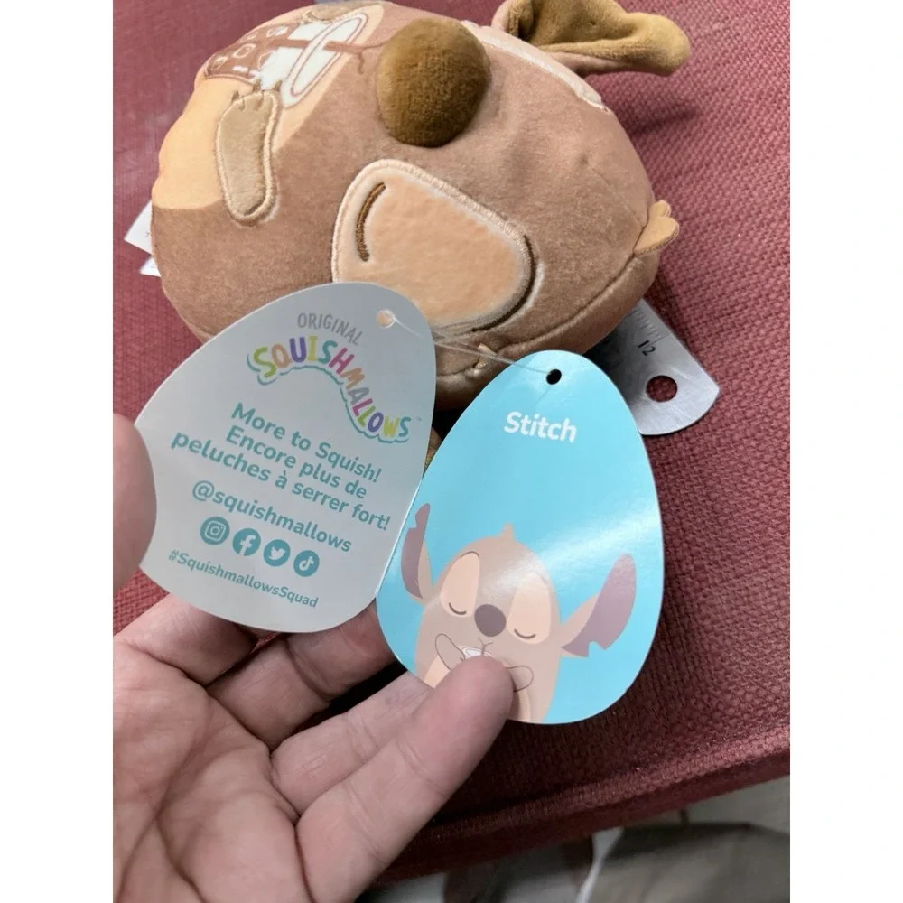 Disney Squishmallows Stitch Caramel‎ Coffee Cup 5